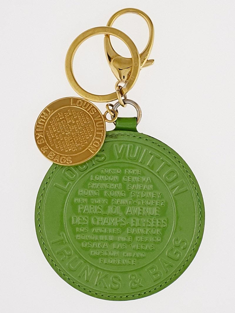 Louis Vuitton Limited Edition Vert Tonic Vernis Trunks & Bags Key