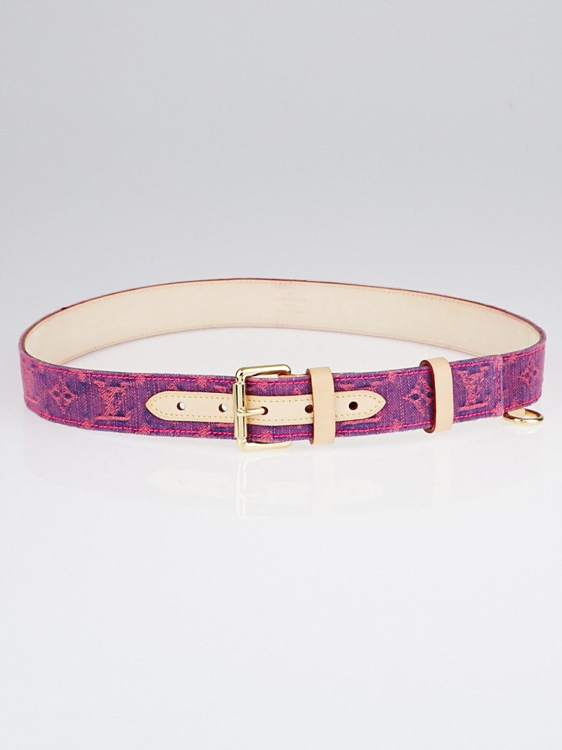 Louis vuitton belt pink hotsell