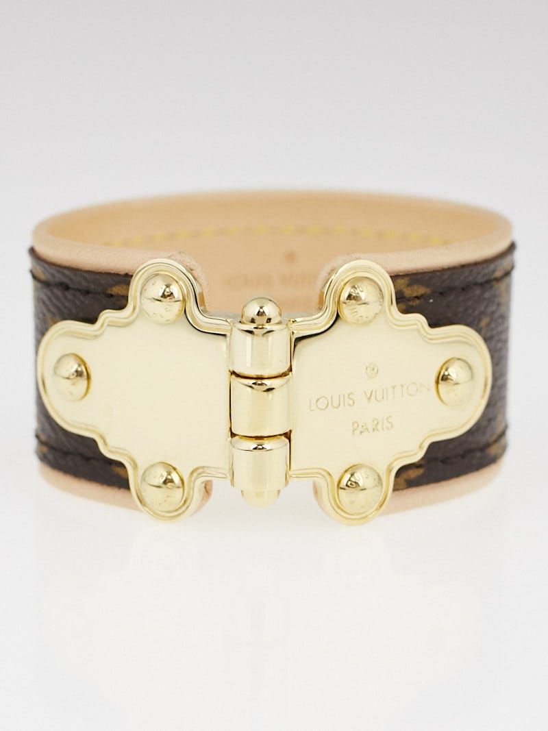 Louis Vuitton Save It Cuff Bracelet. size 17. good condition