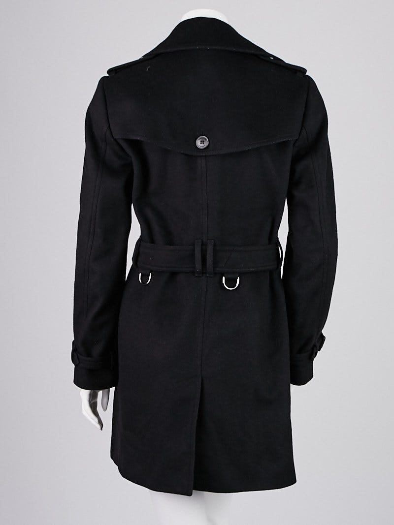 BURAERRY LONDON ウールポンチョ BURBERRY バーバリー チェック ウール ポンチョ ネイビー系