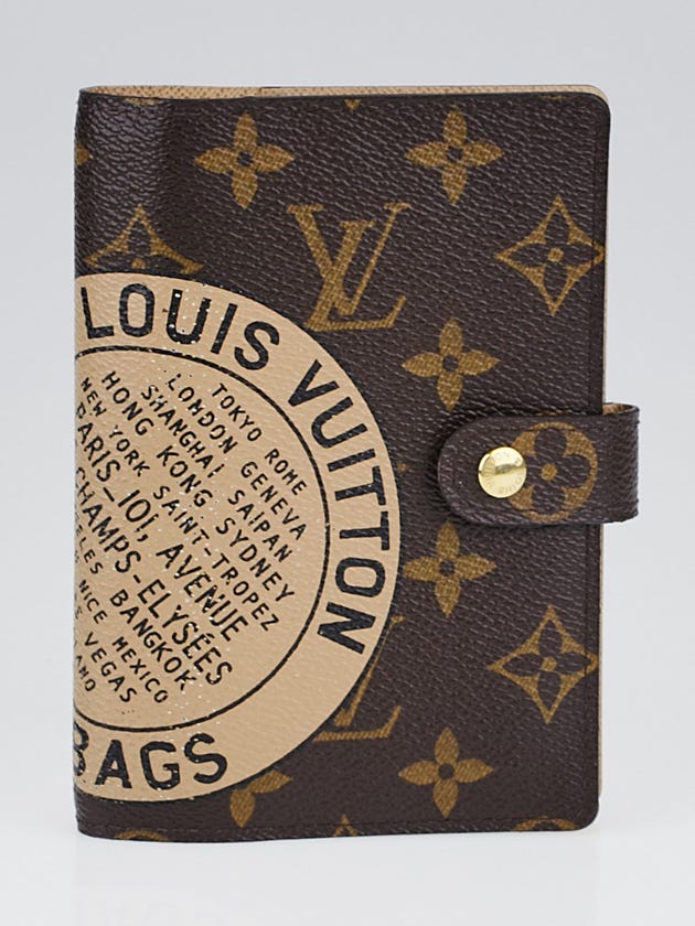 Louis Vuitton Limited Edition Monogram Canvas Complice Trunks & Bags Small Ring Agenda Cover