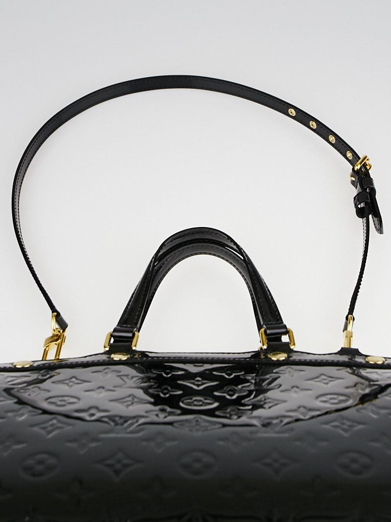 Louis Vuitton Black Magnetique Monogram Vernis Brea MM NM Bag Louis Vuitton  | The Luxury Closet