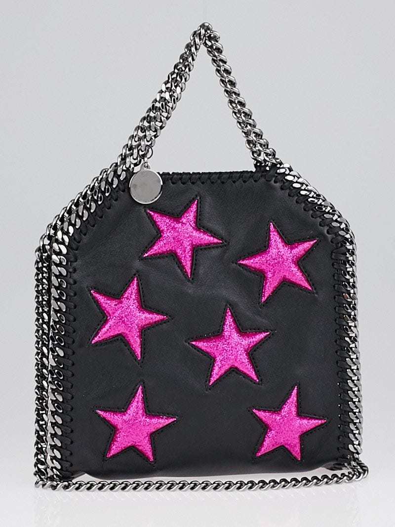 Faux Leather Star-Shaped Handbag