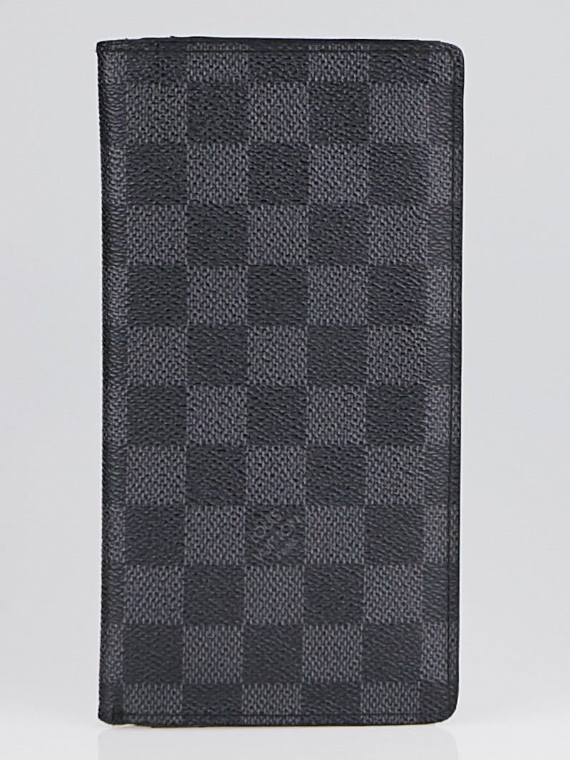 Authentic new Louis Vuitton Brazza wallet damier graphite 
