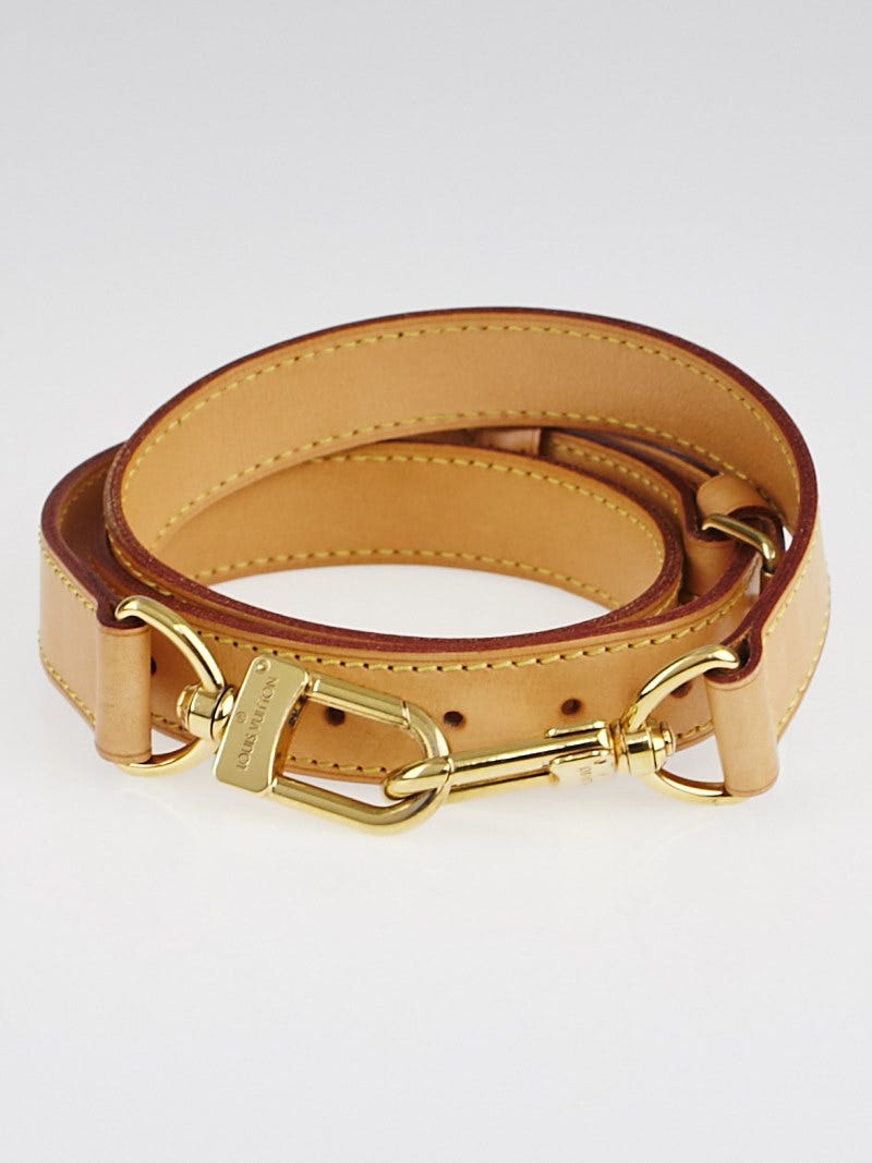 Louis Vuitton Natural Leather Adjustable Shoulder Strap - Yoogi's Closet