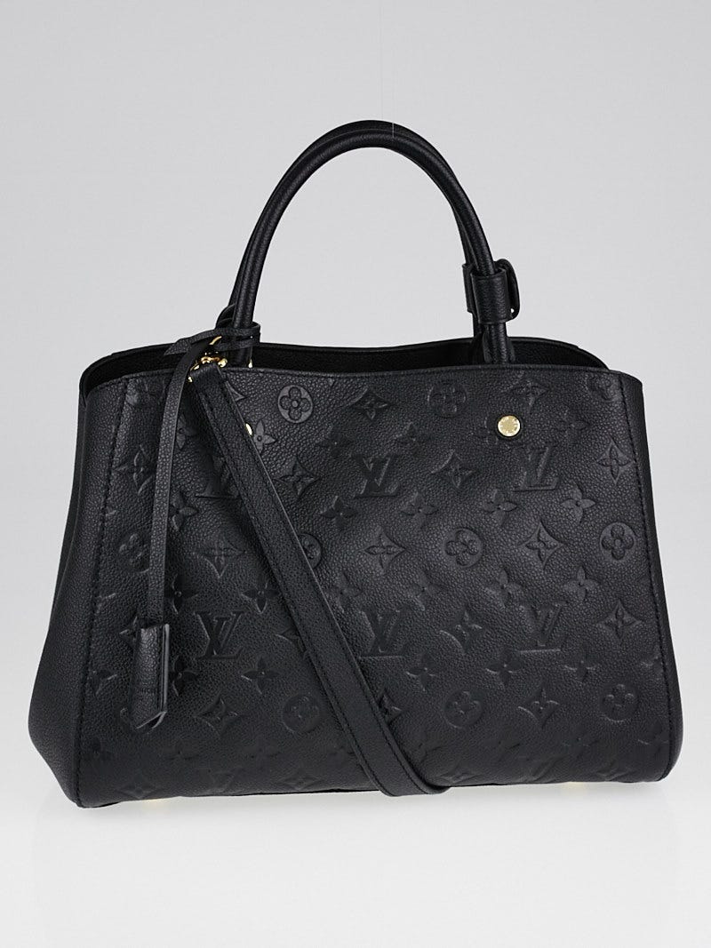 Louis Vuitton Montaigne Mm In Monogram Empreinte Leather