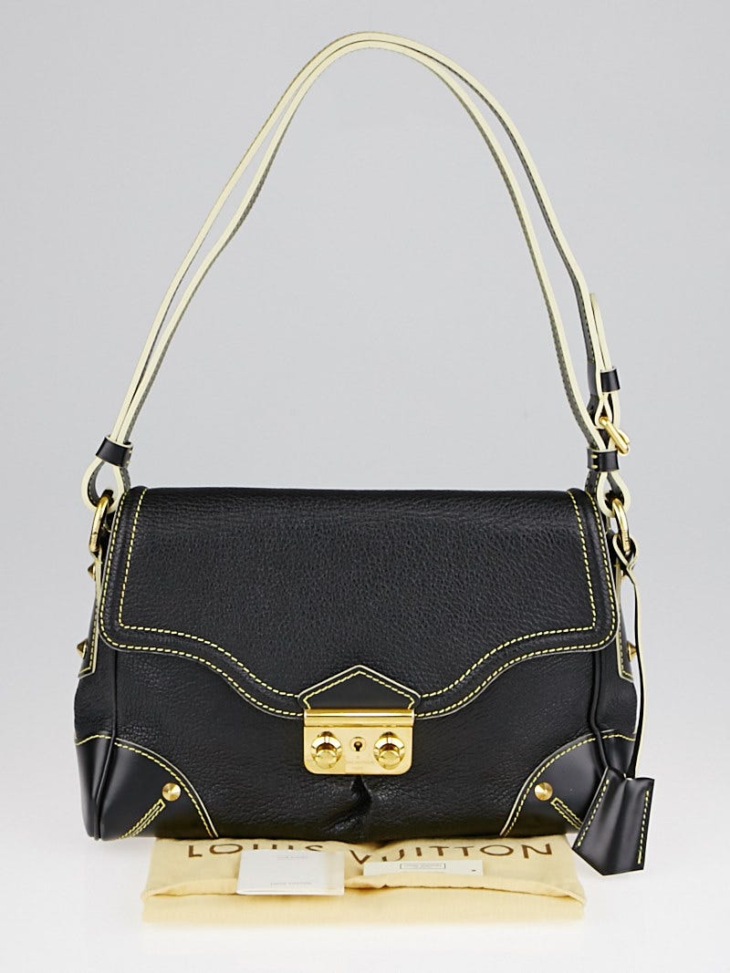 Louis Vuitton Black Suhali Leather L'Essentiel PM Bag | Yoogi's Closet