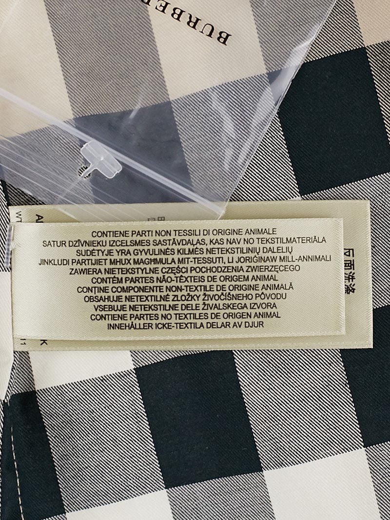 Burberry sales origen logo