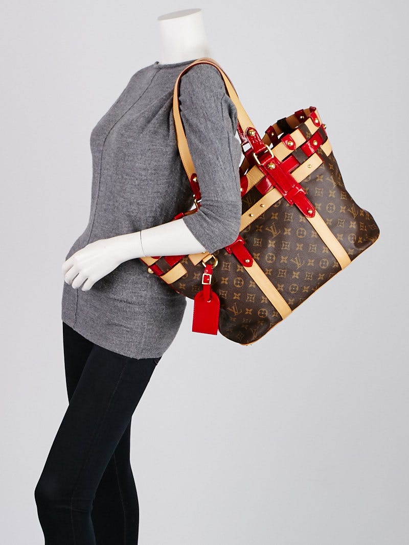 Louis Vuitton Authenticated Rubis Salina Handbag