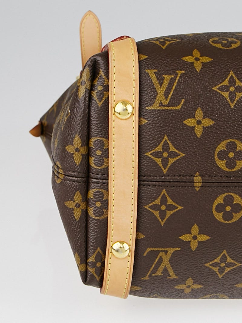 Louis Vuitton Galet Grained Leather Tufted On My Side Bag - Yoogi's Closet