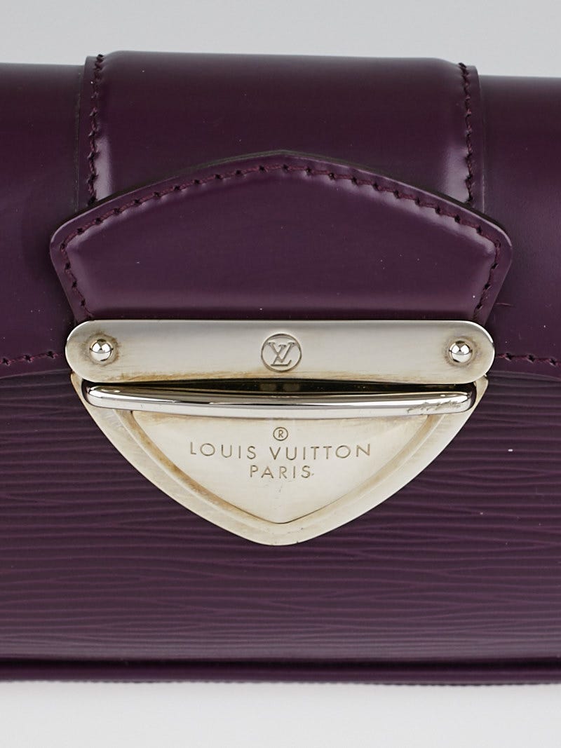 Louis Vuitton Authentic Epi Leather Cassis Clutch Purse Wallet Auth LV