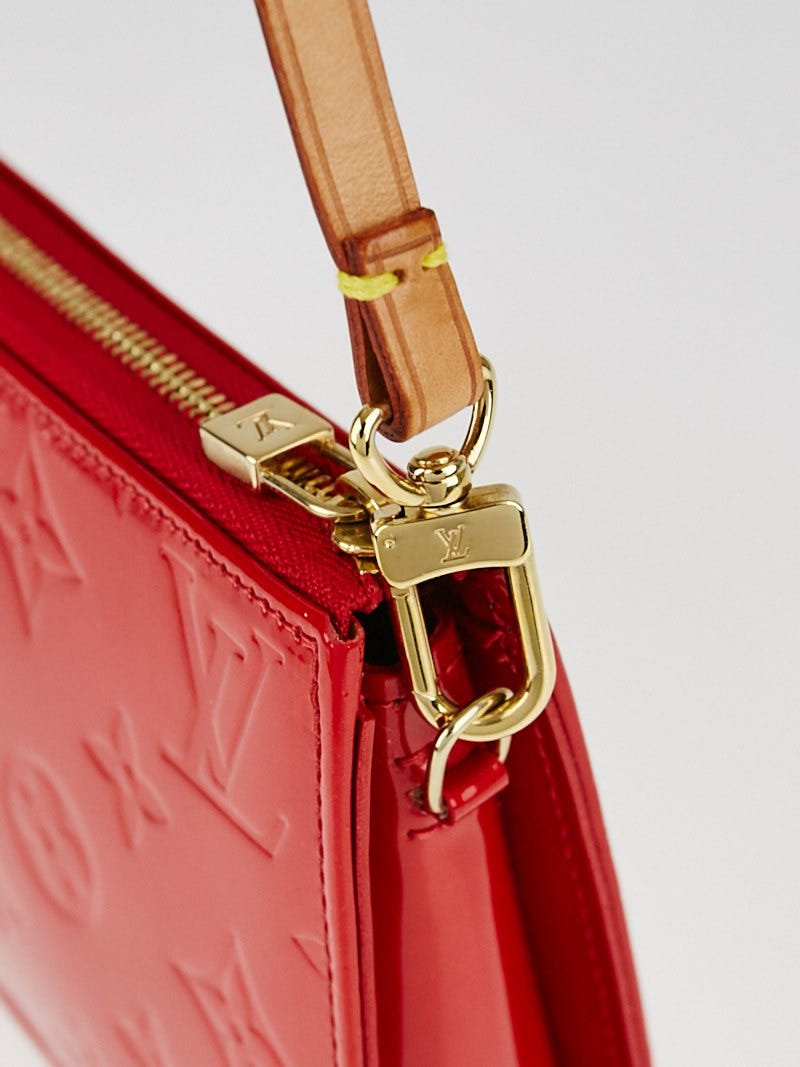 ♡LOUIS VUITTON♡ヴェルニ レキシントン 赤 Louis Vuitton Red Monogram Vernis Lexington Pochette Bag | Yoogi's
