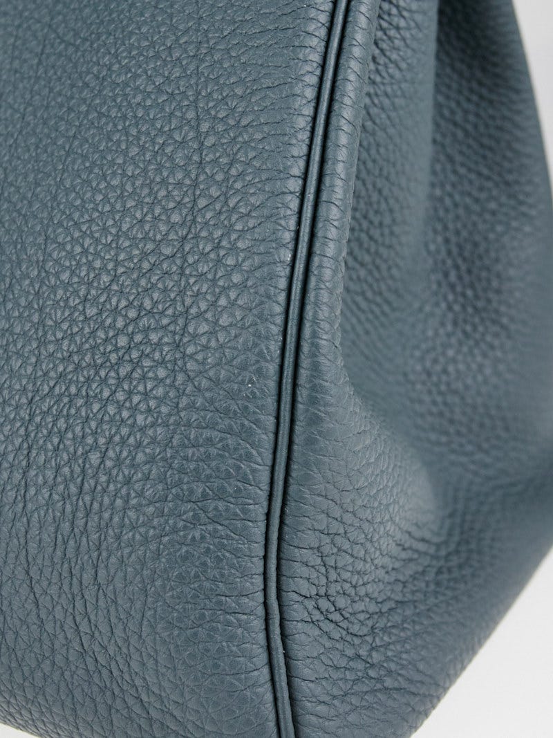 Hermes 35cm Bleu Nuit Togo Leather Gold Plated Hardware Birkin Bag -  Yoogi's Closet