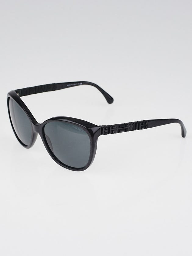 Chanel Black Glitter and Crystals Sunglasses-5309B