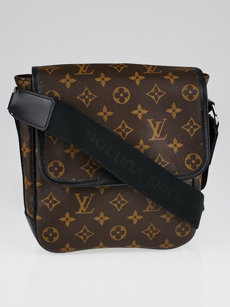 Louis Vuitton S Lock Messenger Monogram Macassar Brown in Coated