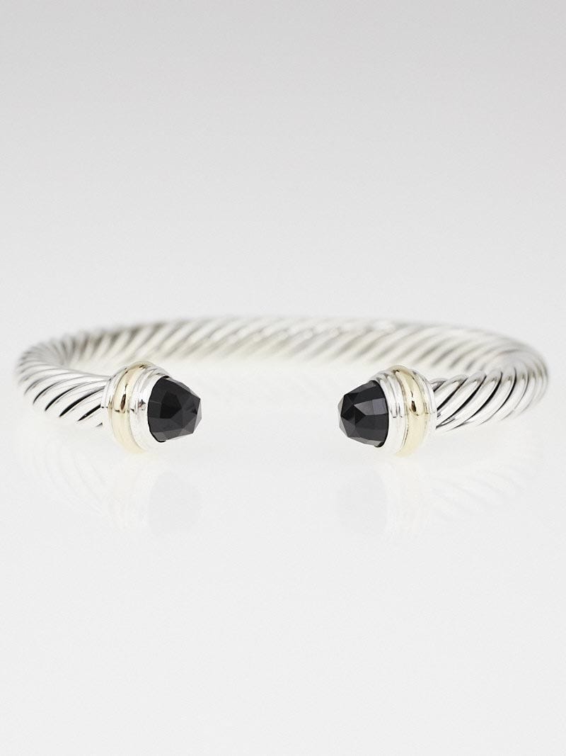 David yurman 7mm on sale black onyx bracelet