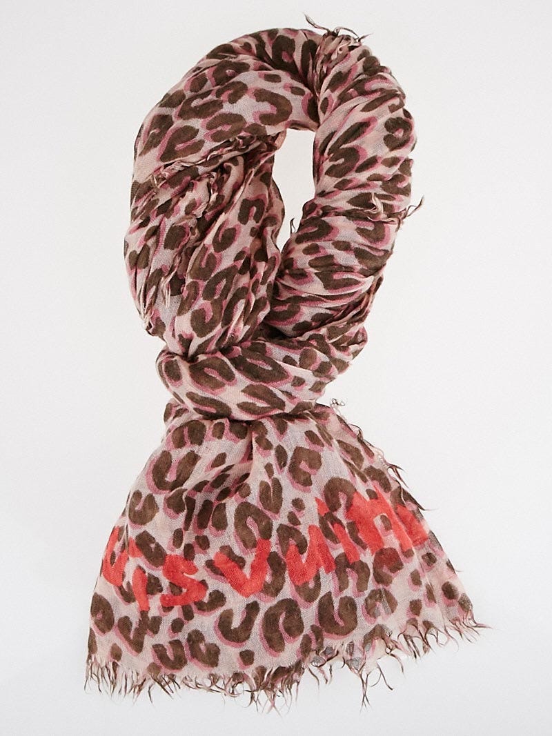 Louis Vuitton LOUIS VUITTON Stephen Sprouse GRAFFITI scarf