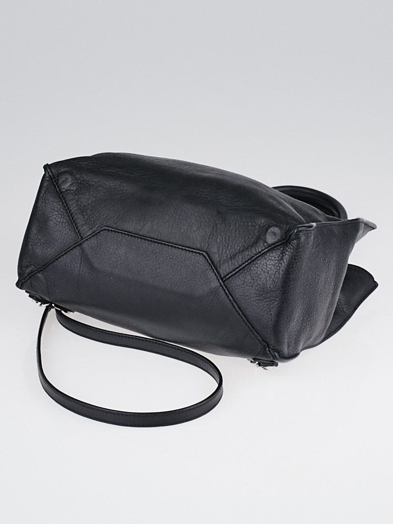 Balenciaga // Black Leather A4 Papier Tote Bag – VSP Consignment