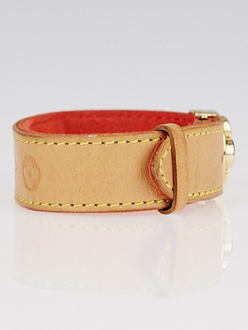 Louis Vuitton, Jewelry, Louis Vuitton Leather Monogram Millennium Wish  Bracelet