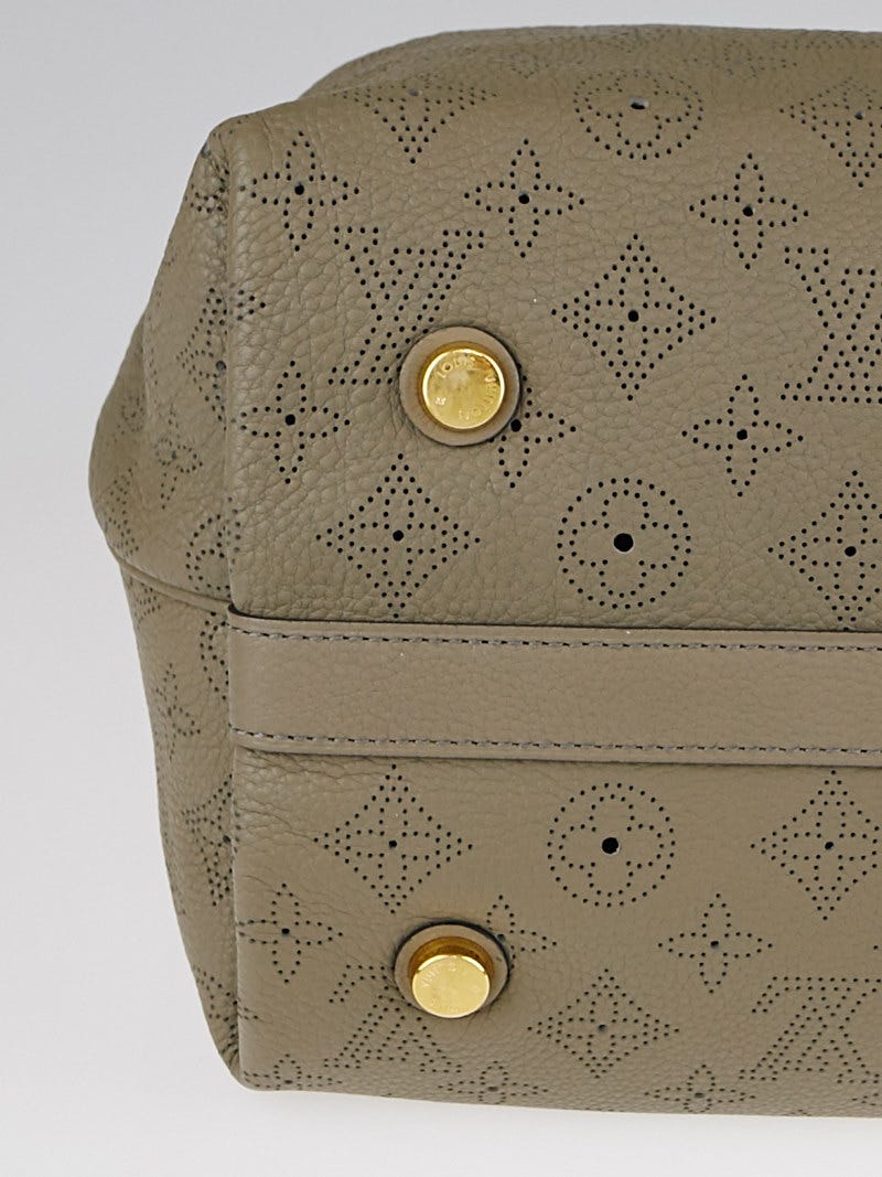 Louis Vuitton Taupe Mahina Leather Cirrus PM Bag - Yoogi's Closet