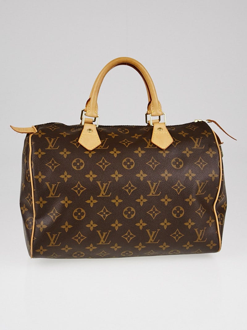 定期入れの Vuitton Louis Monogram Closet Yoogi's | Bag 30 Speedy Canvas ハンドバッグ