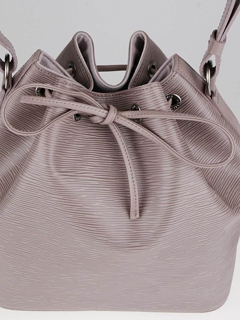 Louis Vuitton Lilac Epi Leather Petit Noe Bag - Yoogi's Closet
