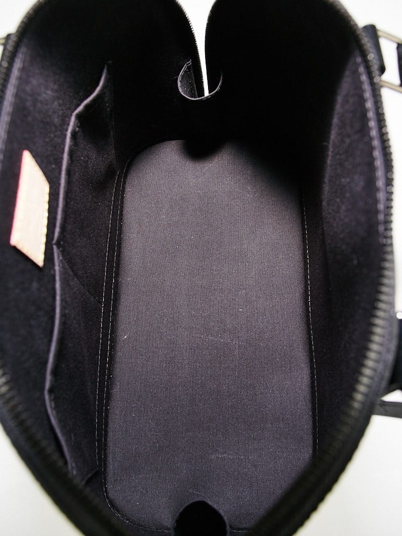 Louis Vuitton Black Magnetique Monogram Vernis Alma PM Bag - Yoogi's Closet
