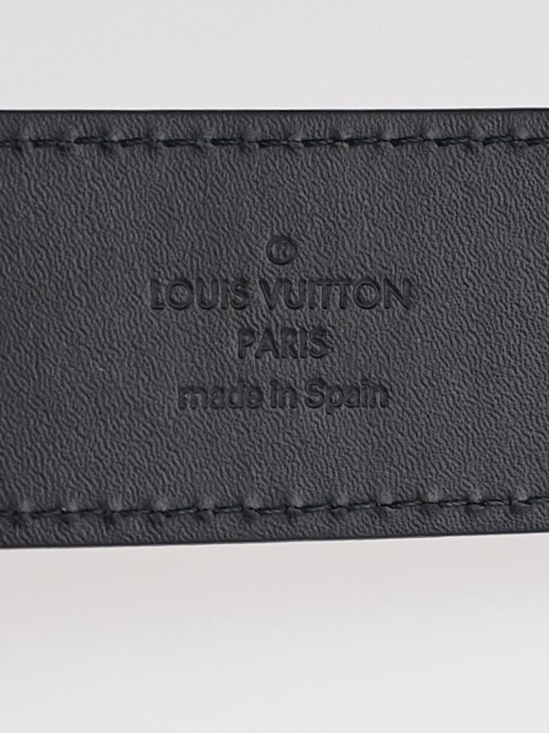Louis Vuitton Taiga Initiales 35MM Belt - Size 40