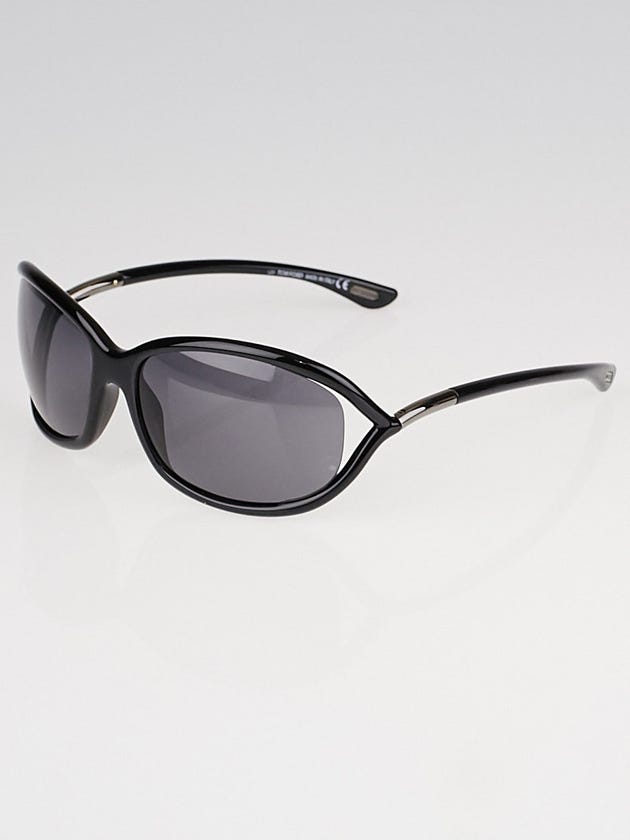 Tom Ford Black Frame Tinted Jennifer Sunglasses-TF8