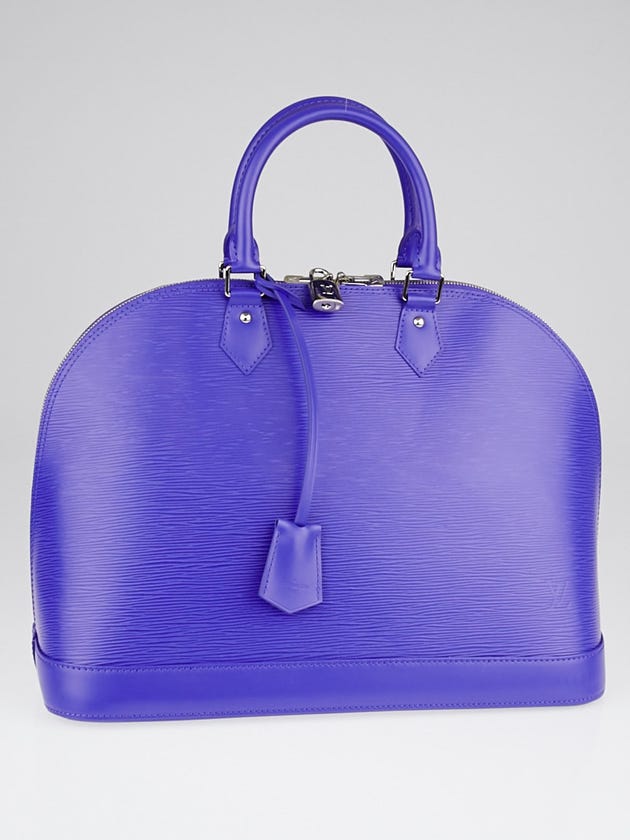 Louis Vuitton Figue Epi Leather Alma GM Bag