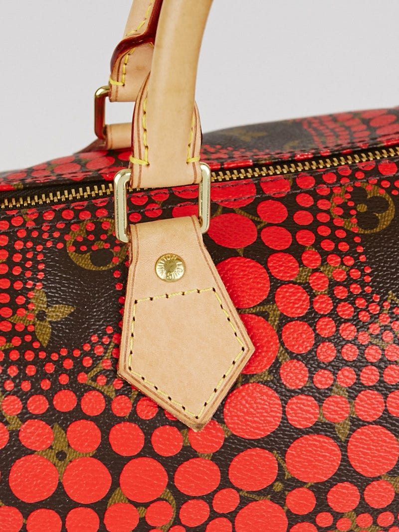 Louis Vuitton Limited Edition Rouge Yayoi Kusama Monogram Town