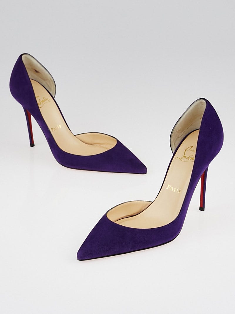 Louboutin violet deals