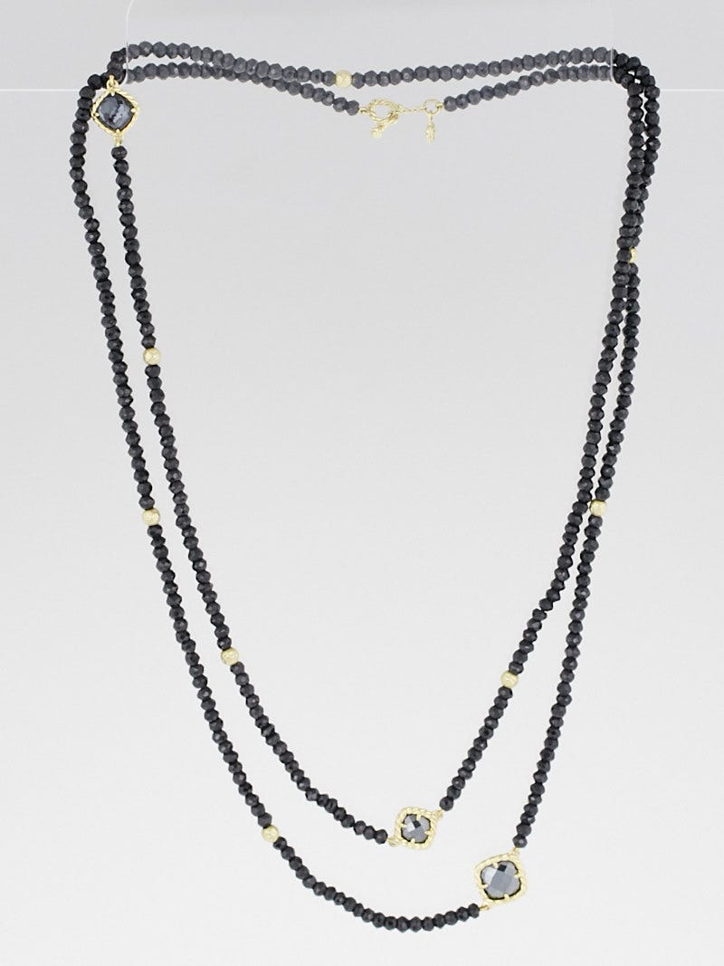 David yurman black spinel necklace 2025
