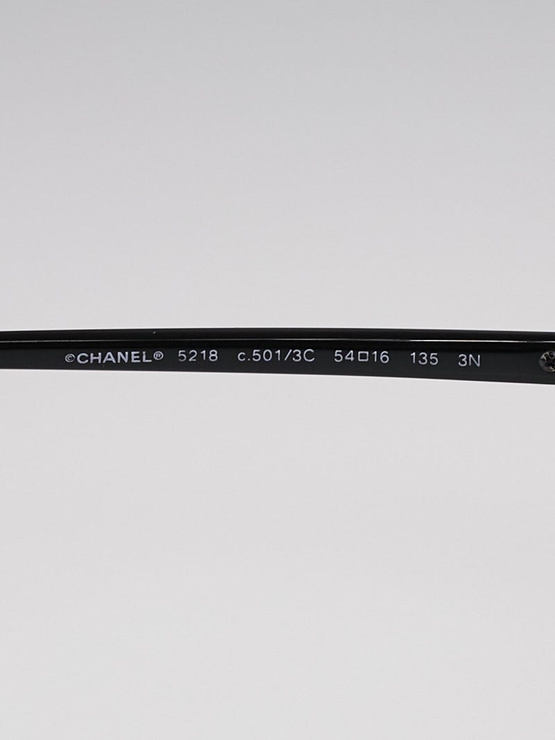 Chanel White Metal CC Logo Sunglasses 6023 - Yoogi's Closet