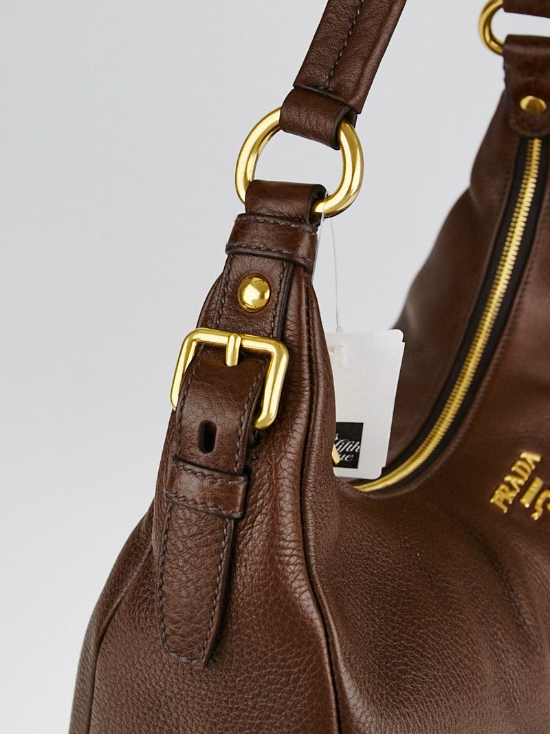 Prada daino calfskin leather hobo 2025