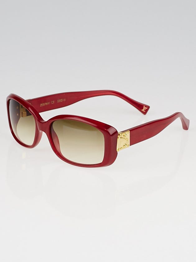 Louis Vuitton Red Acetate Frame Soupcon PM Sunglasses-Z0076W