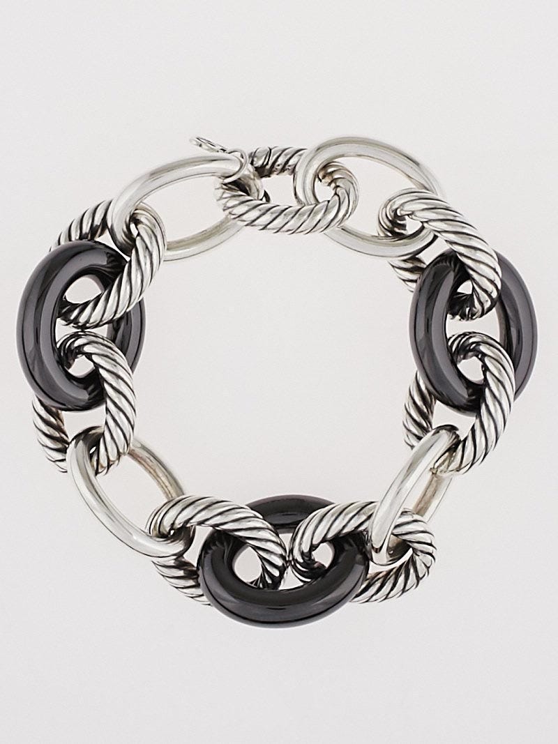 David yurman extra large link bracelet hotsell