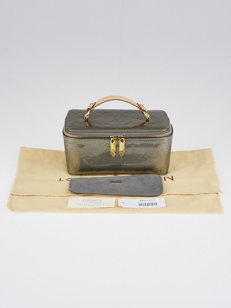 Louis Vuitton Gris Art Deco Monogram Vernis Jewelry Case | Yoogi's