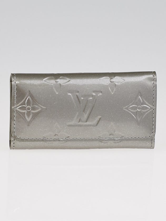 Louis Vuitton Gris Art Deco Monogram Vernis Multicles 4 Key Holder