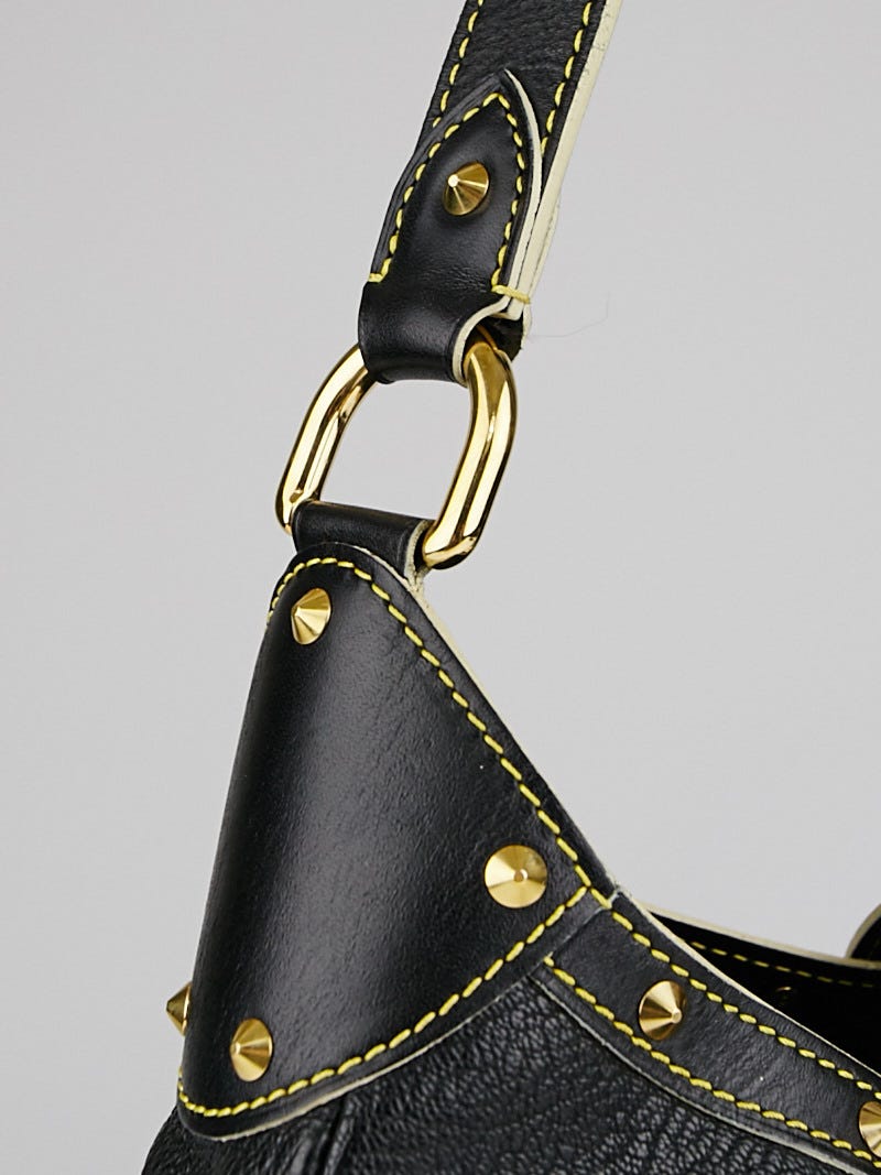 Louis Vuitton Black Suhali Leather L'Affriolant Bag | Yoogi's Closet