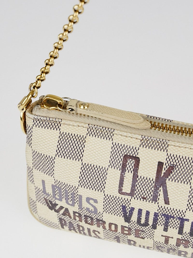 Louis Vuitton Limited Edition Damier Canvas Valise Milla Pochette Bag -  Yoogi's Closet