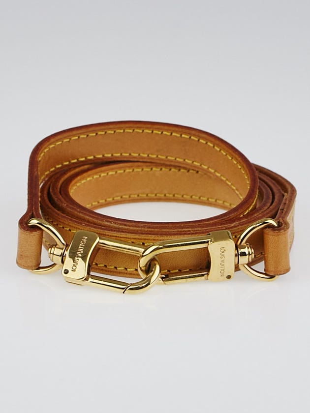 Louis Vuitton Natural Vachetta Leather Shoulder Strap