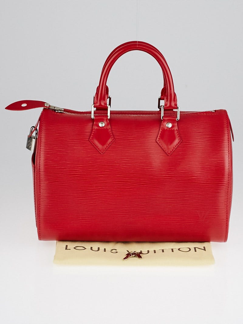 Louis Vuitton Red Epi Leather Speedy 30 Louis Vuitton