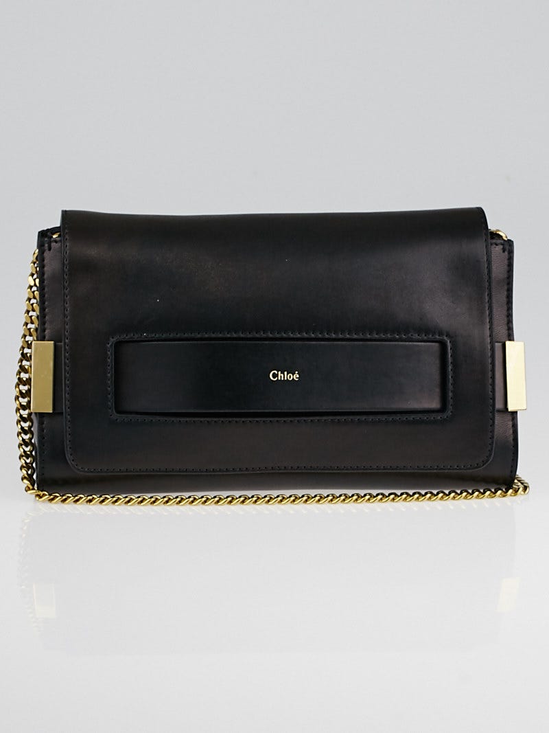 Chloe black clutch hotsell
