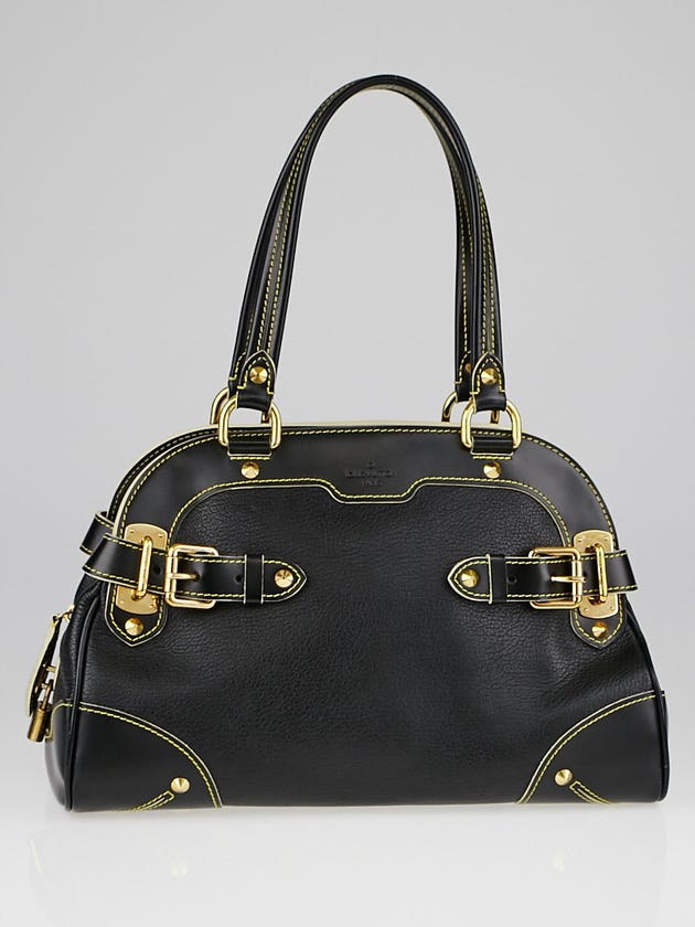 Louis Vuitton Black Suhali Leather Le Radieux Bag