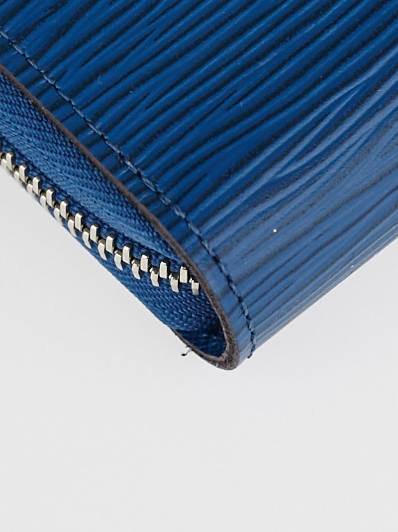 Louis Vuitton Pocket Organizer Epi Bleu Celeste in Leather - US