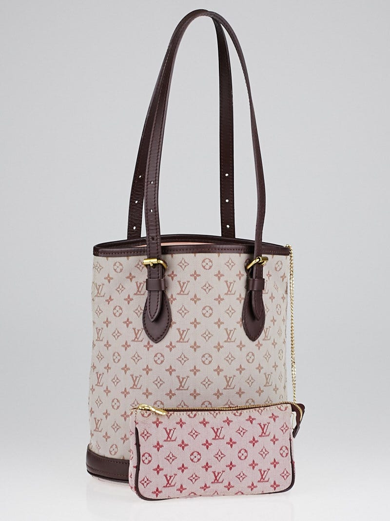 Louis Vuitton Cherry Red Monogram Mini Lin Canvas Noelie Bag at 1stDibs  lv  bucket bag mini, mini lv bucket bag, louis vuitton cherry bucket bag