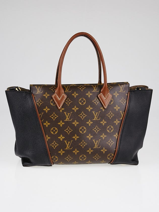 Louis Vuitton Black Monogram Canvas W PM Bag