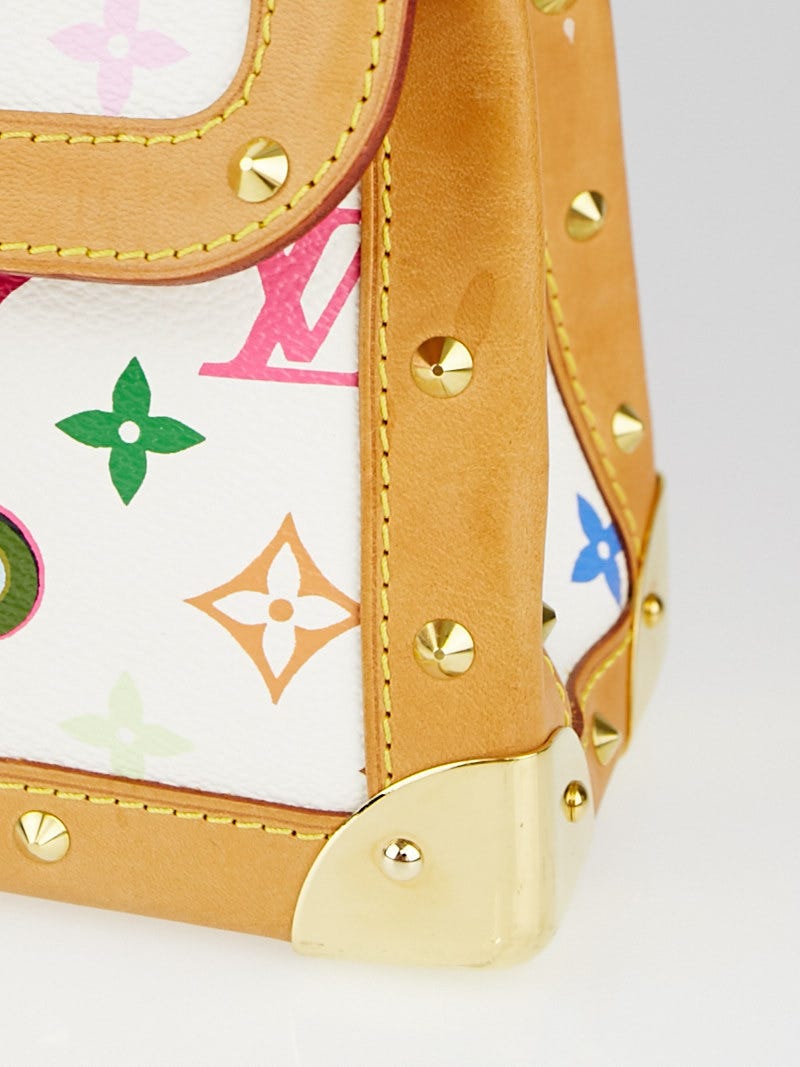 Louis Vuitton White Monogram Multicolore Eye Need You Bag