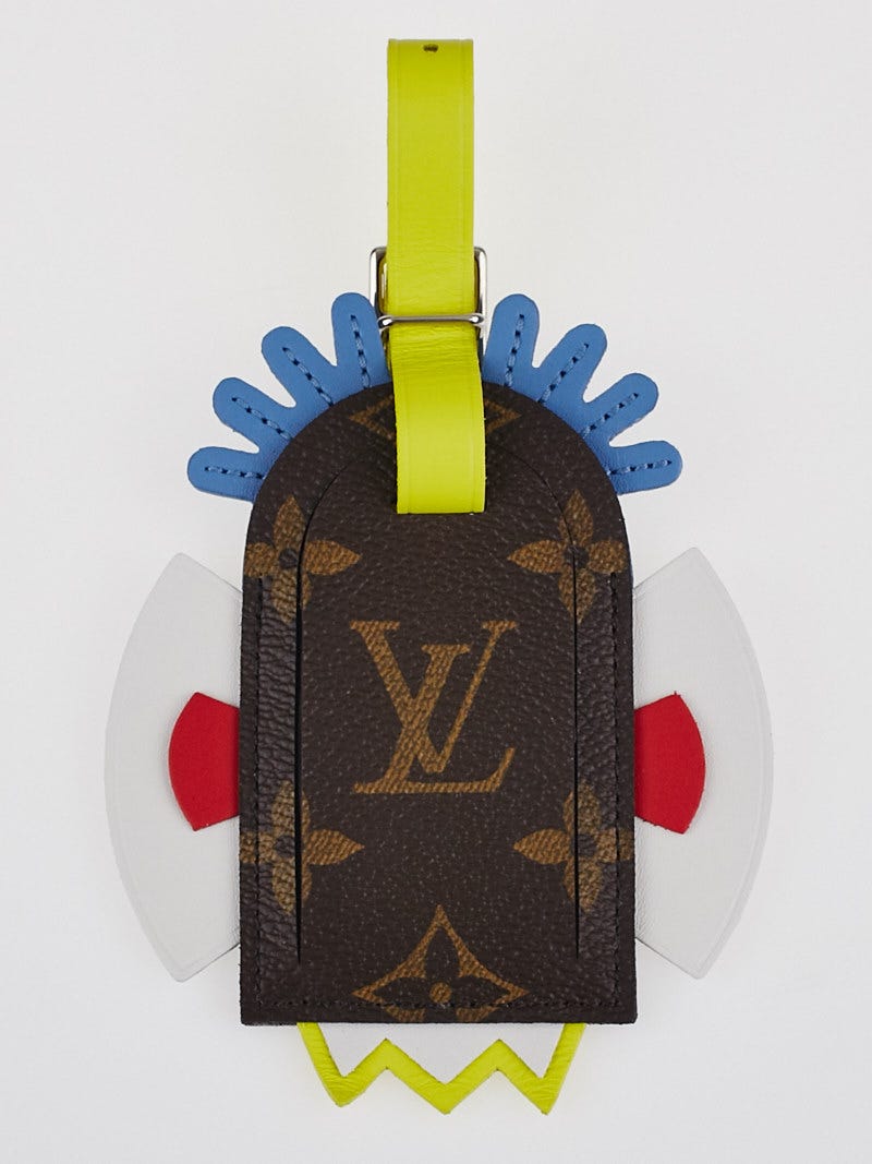 Louis Vuitton Limited Edition Monogram Mask Luggage Tag - Yoogi's